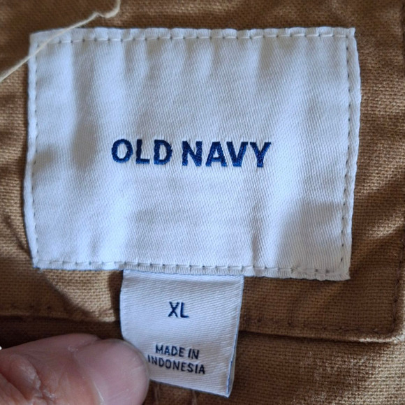 Vintage Men's Old Navy Hooded Cargo Jacket size XL - Picture 6 of 7